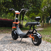 USA lager elektrisk Fat Tire Scooter 1500w 48v 20ah med Big Seat utan logotyp